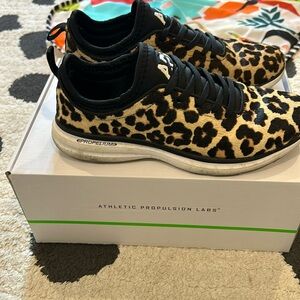 APL Leopard Print Athletic Shoes